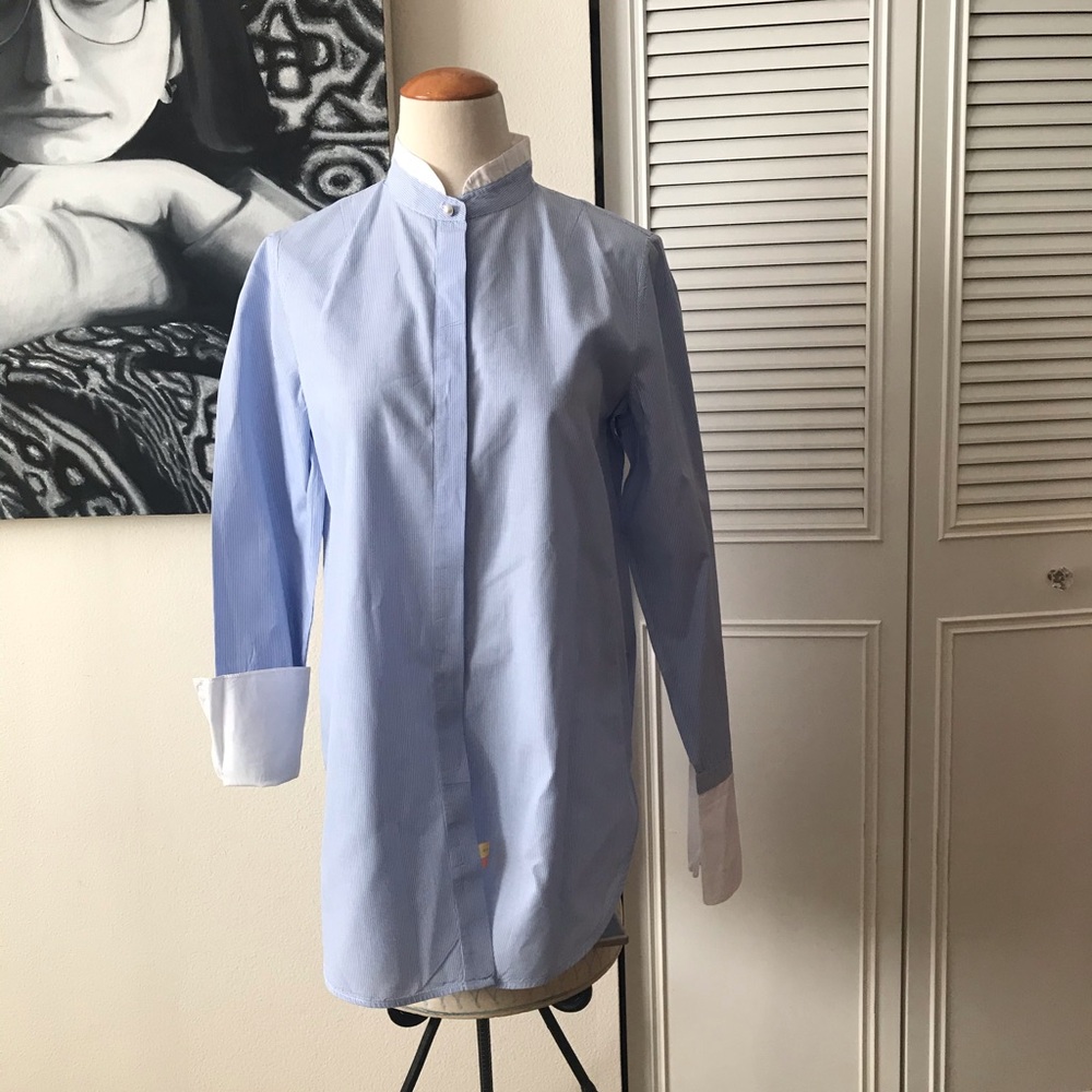 Rag & Bone Cotton Shirt Tunic